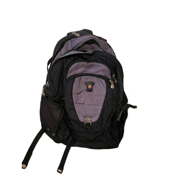 Swiss Gear 2762 ScanSmart Laptop Backpack Black Purple